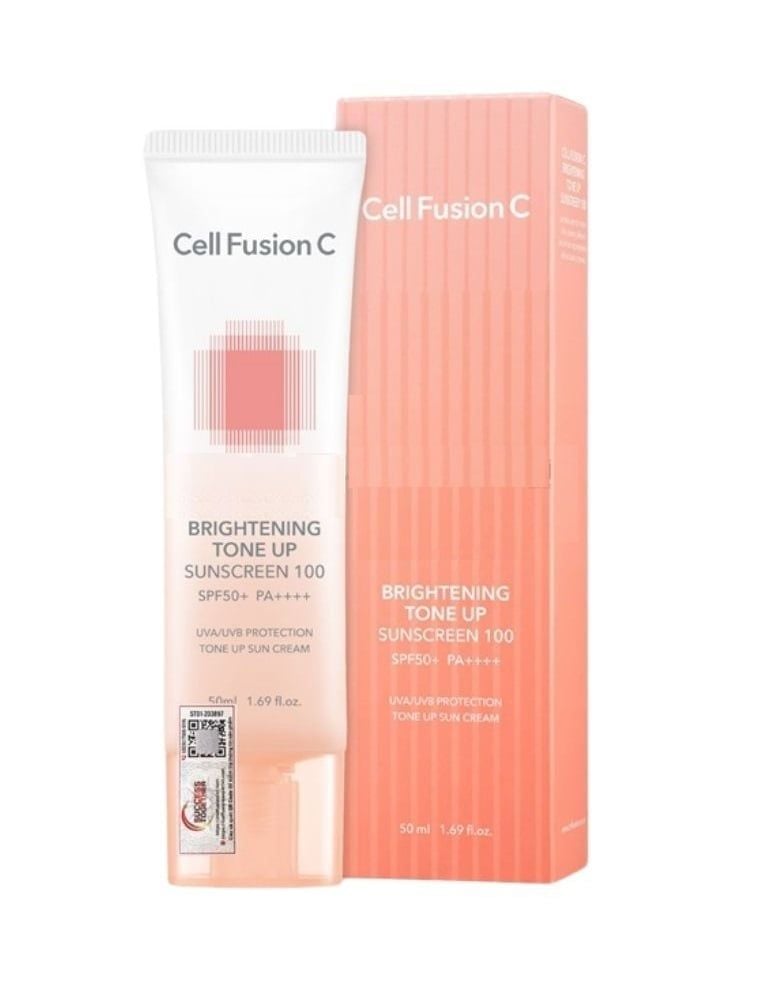 Kem Chống Nắng Nâng Tông Cell Fusion C Brightening Tone Up Sunscreen SPF50+/PA++++