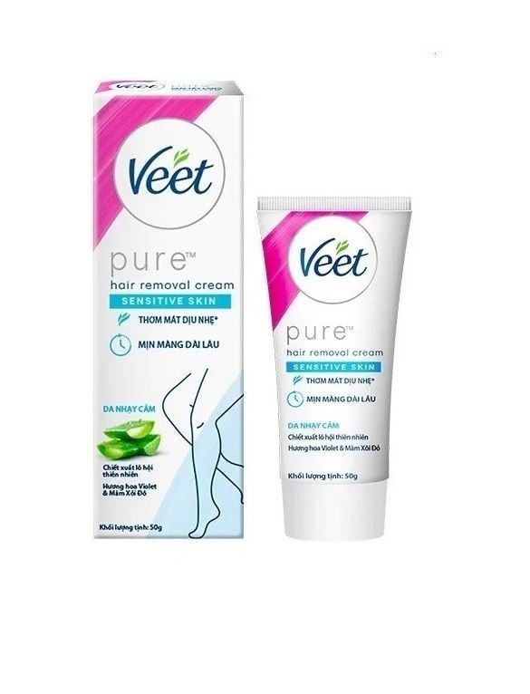 Kem tẩy lông Veet chính hãng, an toàn sạch sẽ tuýp