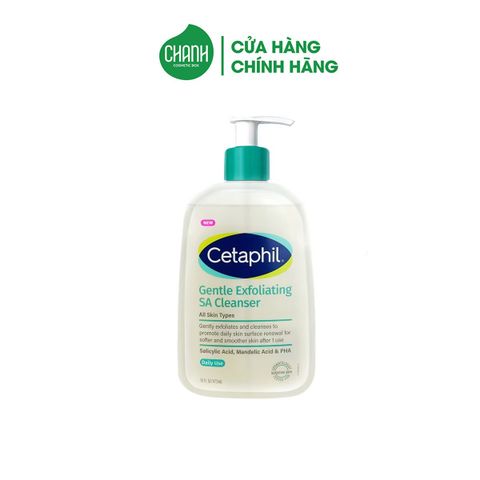 Gel Rửa Mặt Cetaphil Sạch Sâu, Tẩy Tế Bào Chết Dịu Nhẹ 473ml