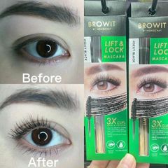 Mascara Nongchat Browit Lift & Lock Sexy Black 6g