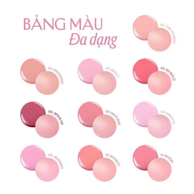 Phấn má Lemonade Mirror Mirror Blush Cushion