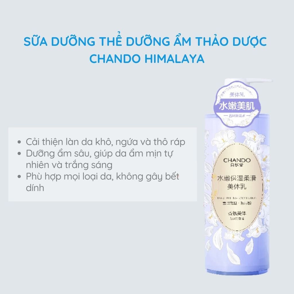 Sữa Dưỡng Thể Dưỡng Ẩm Thảo Dược Himalaya 600ml