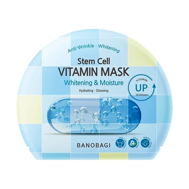 Mặt Nạ Tế Bào Gốc Banobagi Stem Cell Vitamin Mask 30g