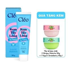 Kem Tẩy Lông Cleo Avocado Hair Removal 100g