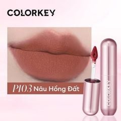 (NEW)Son Kem Bùn Colorkey Mousse Mud Matte