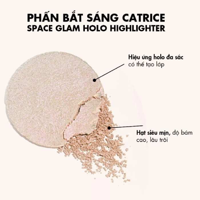 Phấn bắt sáng Catrice Space Glam Holo Highlighter