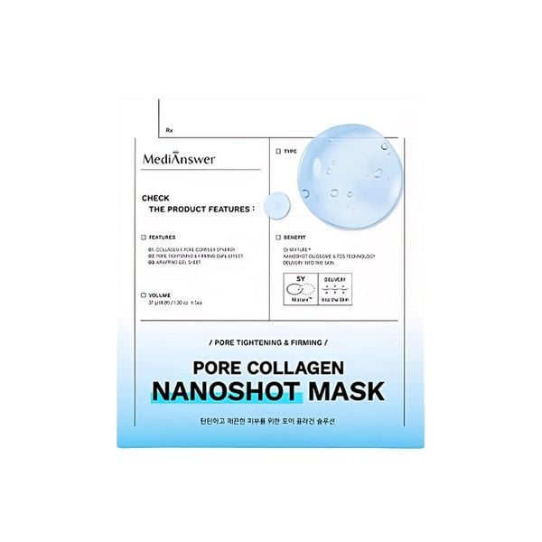 Mặt Nạ Thạch Medianswer Collagen NanoShot Mask