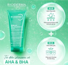 Gel Rửa Mặt Bioderma Sébium Gel Moussant Actif Làm Sạch Sâu, Giảm Mụn 200ml