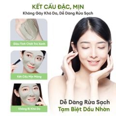 Mặt Nạ Đất Sét Trà Xanh Colorkey Luminous Green Tea Purifying Clay Mask 60g