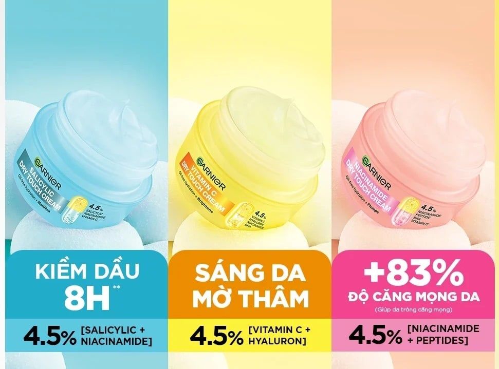 Kem Dưỡng Garnier Dry Touch Cream 30ml