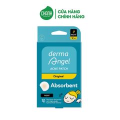 Miếng Dán Mụn Derma Angel Dùng Ban Đêm 12 Miếng