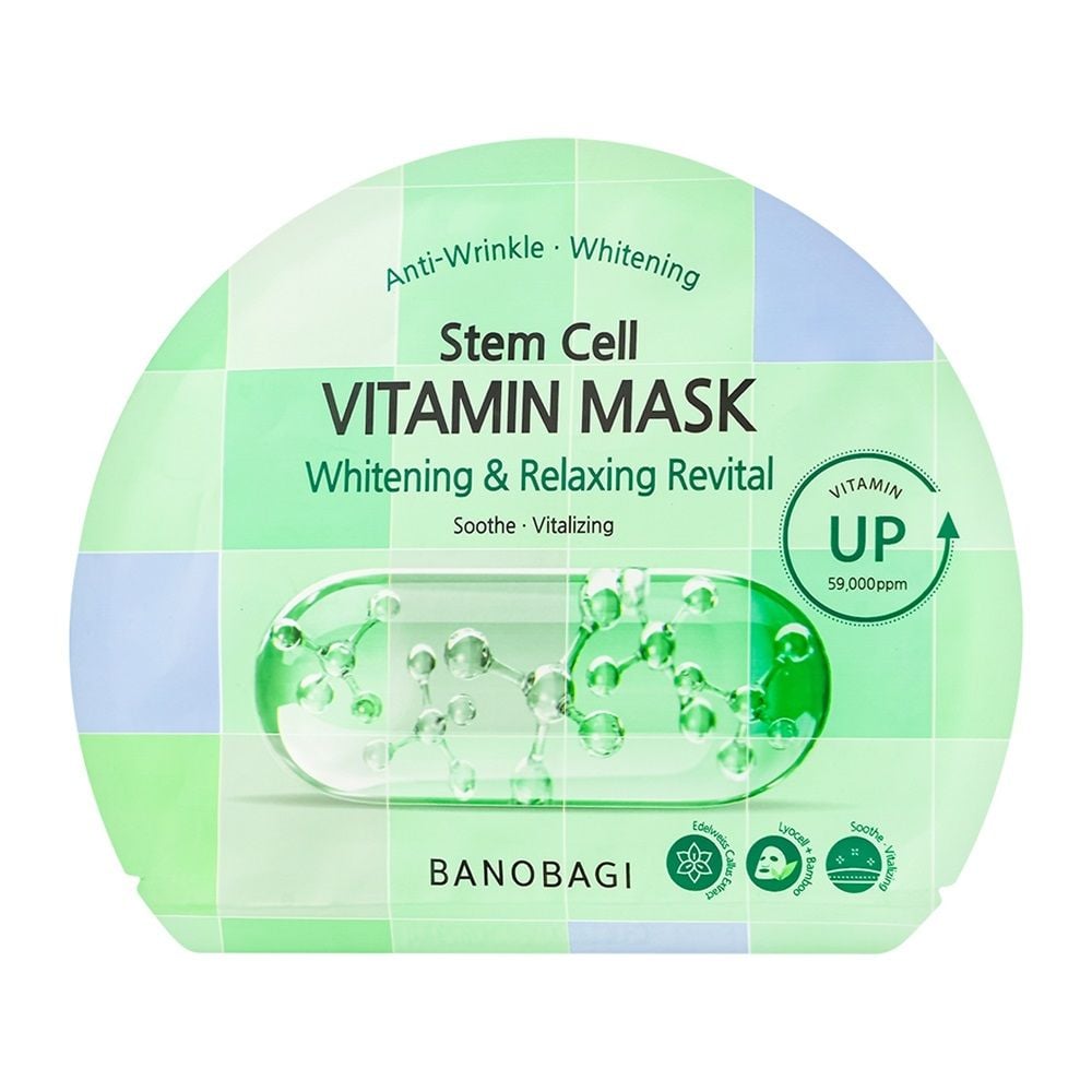 Mặt Nạ Tế Bào Gốc Banobagi Stem Cell Vitamin Mask 30g