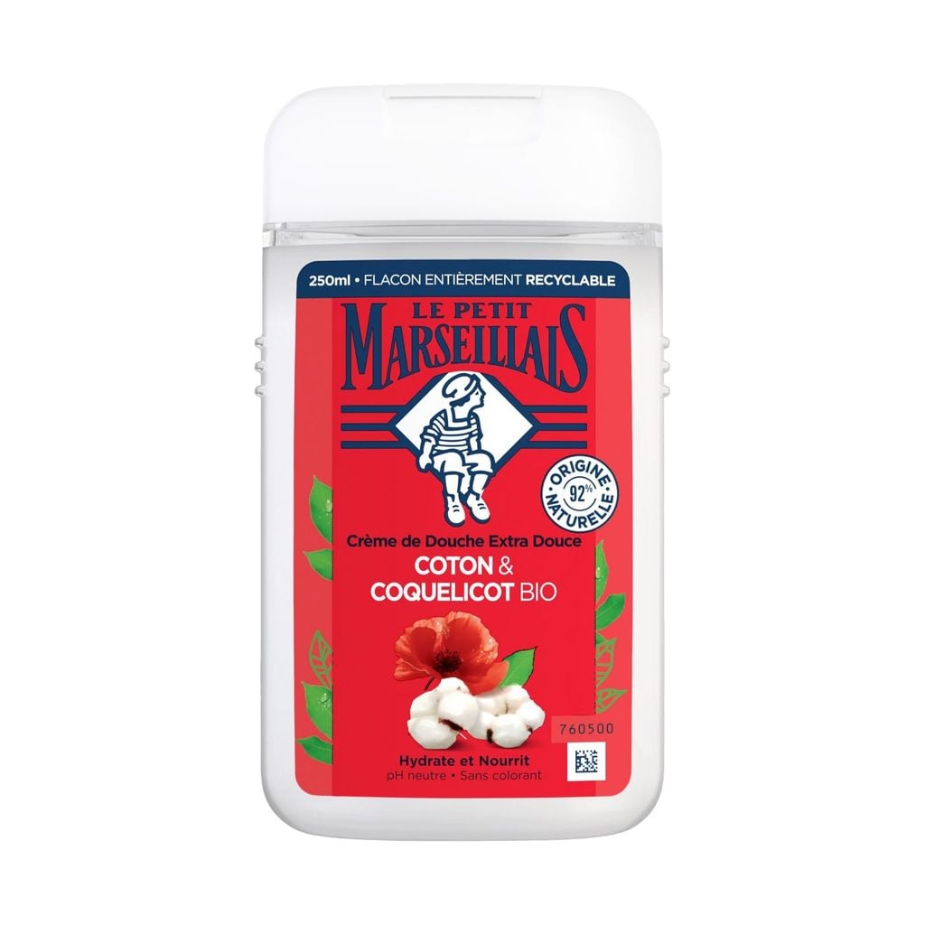 Sữa Tắm 92% Hữu Cơ Le Petit Marseillais  250ml