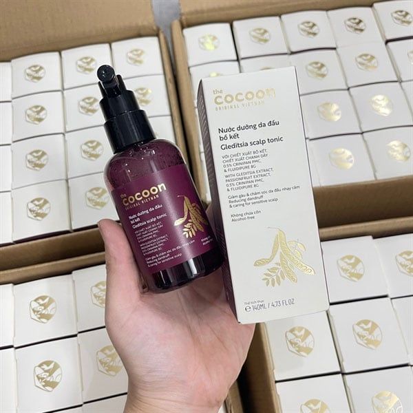 Nước Dưỡng Tóc Cocoon Gleditsia Sclap Tonic Bồ Kết 140ml