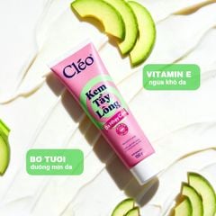 Kem Tẩy Lông Cleo Avocado Hair Removal 100g