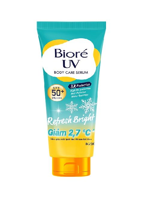Serum Chống Nắng Dưỡng Thể Kháng Bụi Mát Lạnh Biore UV SPF 50+/PA+++