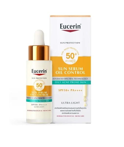 Serum Chống Nắng Eucerin Oi Control SPF50+ PA+++ 30ml