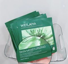 Mặt nạ dưỡng ẩm Weilaiya  tái sinh cỏ vạn năm dưỡng da chống lão hoá phục hồi da