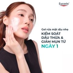 Gel Rửa Mặt Eucerin Dermopure Clinical cho Da Nhờn Mụn