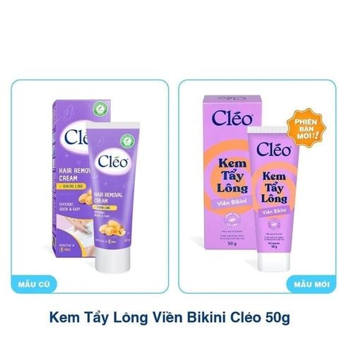 Kem Tẩy Lông Cléo Viền Bikini Hair Removal Cream - Bikini Line 50g