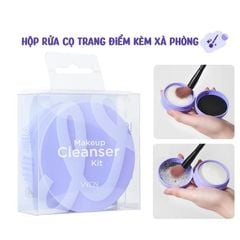 Hộp Rửa Cọ Trang Điểm Vacosi Kèm Xà Bông - DC14