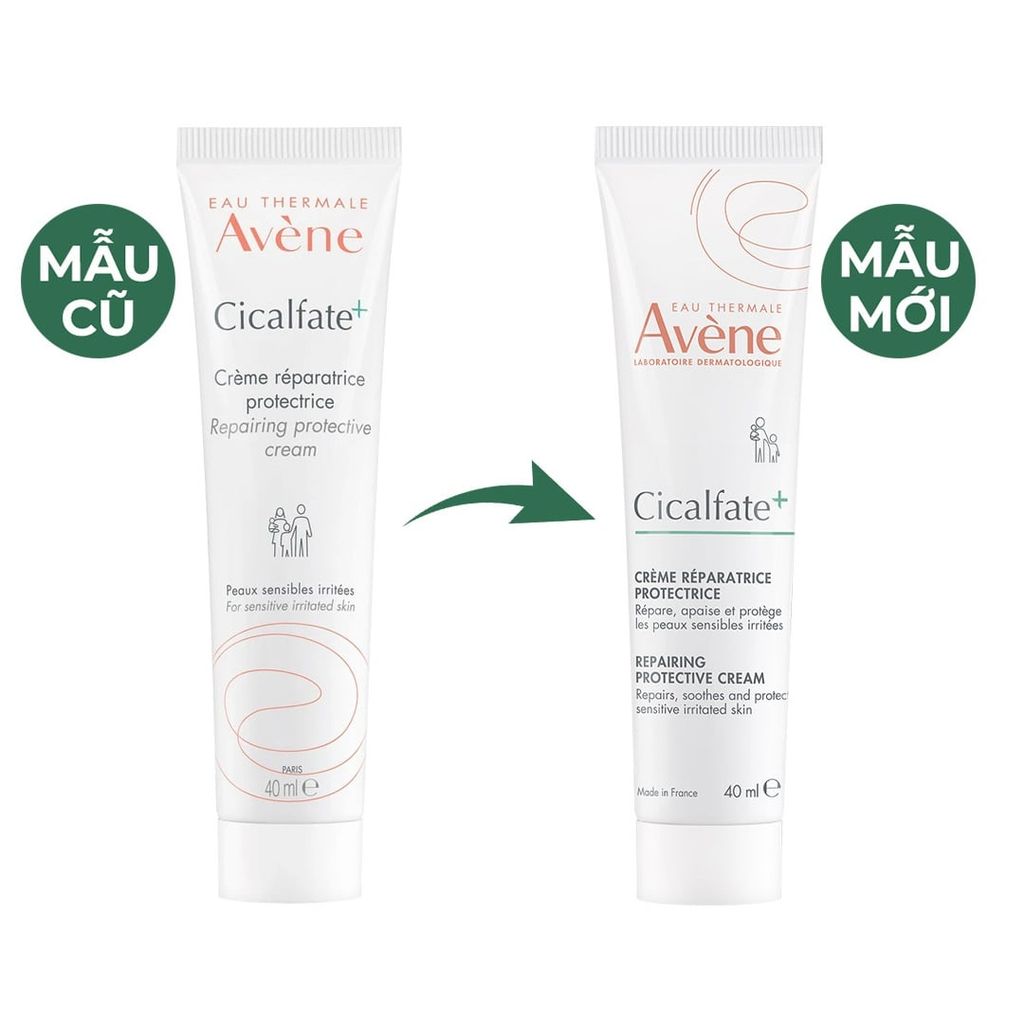 Kem dưỡng Avene Cicalfate, phục hồi làm lành sẹo và cấp ẩm cho da