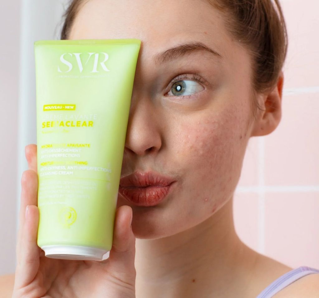 Sữa Rửa Mặt SVR Sebiaclear Creme Lavante Cấp Ẩm Da, Không Chứa Xà Phòng