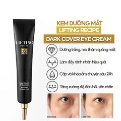 Kem Dưỡng Mắt Mờ Thâm Giảm Nếp Nhăn Re:cipe Lifting Dark Cover Eye Cream 30ml