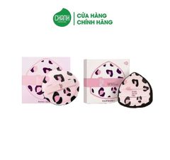 Mút Tán Nền Báo Đốm Guoxiaoniu Leopard Chubby Puff