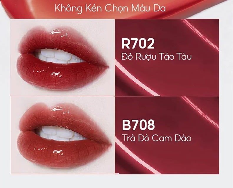Son Tint Gương Bóng Colorkey Bền Màu, Căng Bóng Airy Lip Mirror Series 2.5g