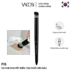 Cọ Xéo Bầu Che Khuyết Điểm, Tạo Khối Vacosi Round Concealer Brush F15