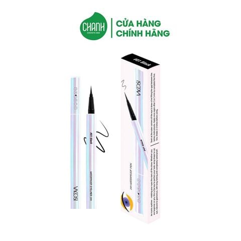 Bút Kẻ Mắt Lâu Trôi Vacosi Waterproof Eyeliner - VM25 0.6g