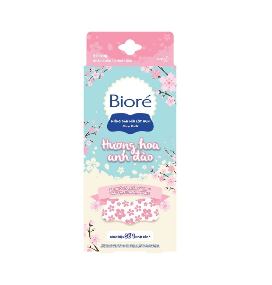 Miếng Dán Mũi Lột Mụn Biore Pore Pack 4.9
