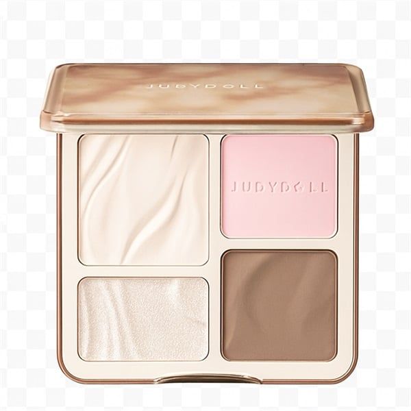Phấn Bắt Sáng Tạo Khối 4 Ô JudyDoll