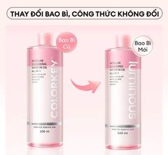 Nước Tẩy Trang 2 Lớp Colorkey Luminous Micellar Cleansing Water In Oil All-In-1