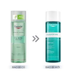 Nước Hoa Hồng Eucerin Dành Cho Da Mụn Eucerin Dermopure Clinical Purifying Toner 200ml