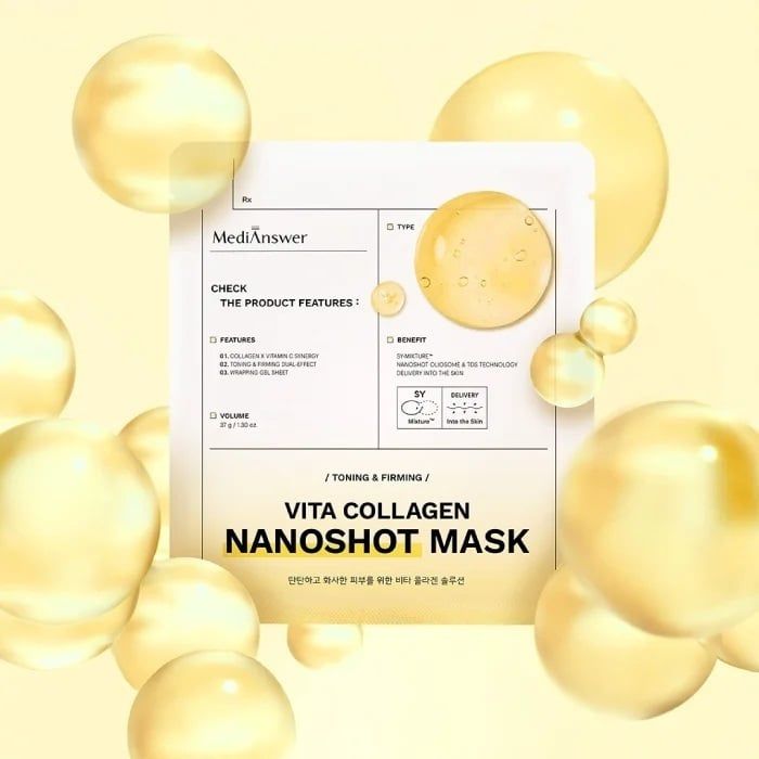 Mặt Nạ Thạch Medianswer Collagen NanoShot Mask