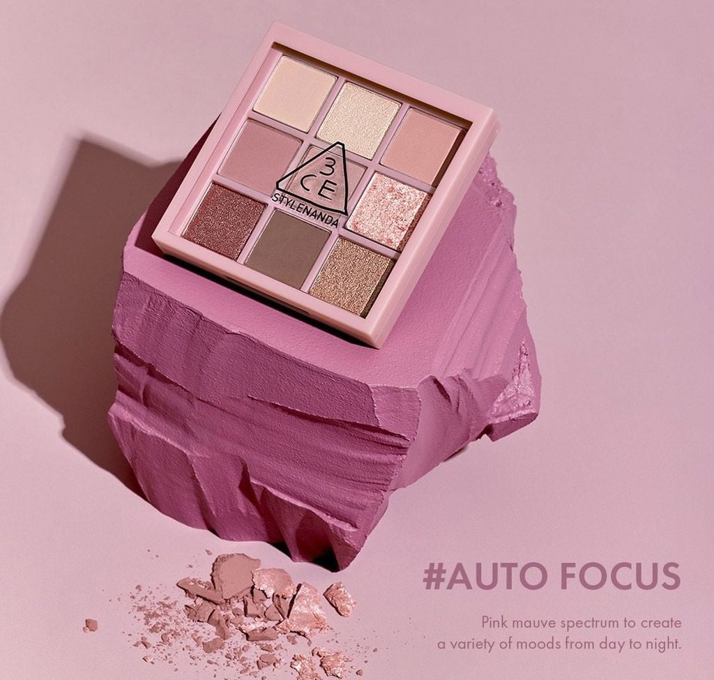 Bảng Phấn Mắt 9 Màu 3CE Multi Eye Color Palette - Beach Muse 8.2g