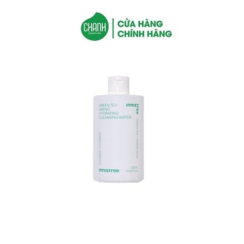 Nước Tẩy Trang Cho Da Dầu Mụn Innisfree Green Tea Amino Hydrating Cleansing Water 320ml