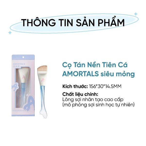 Cọ tán nền amortals tiên cá