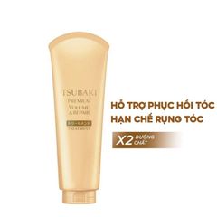 Kem Xả Hỗ Trợ Phục Hồi Hạn Chế Rụng Tóc Tsubaki Premium Repair Treatment