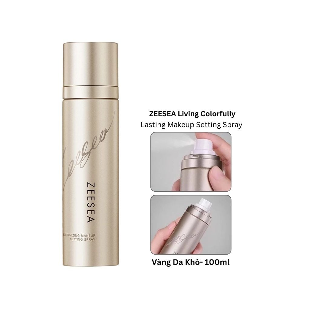 Xịt khóa nền Zeesea moisturizing makeup setting spray 100ml