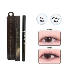 Bút Kẻ Mắt Nước Sắc Nét, Không Trôi Karadium Waterproof Eyeliner Pen