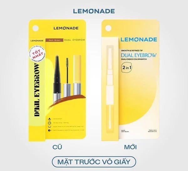 Chì Kẻ Mày Hai Đầu Tiện Lợi Cho Lông Mày Hoàn Hảo Lemonade Want It Got It Dual Eyebrow