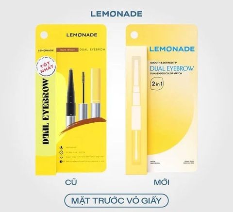 Chì Kẻ Mày Hai Đầu Tiện Lợi Cho Lông Mày Hoàn Hảo Lemonade Want It Got It Dual Eyebrow