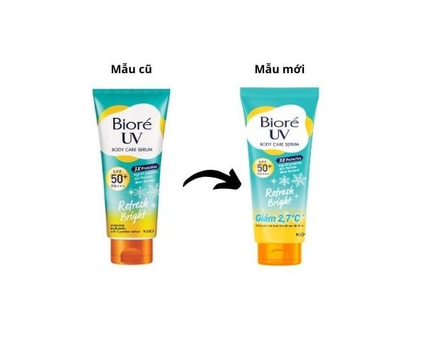 Serum Chống Nắng Dưỡng Thể Kháng Bụi Mát Lạnh Biore UV SPF 50+/PA+++