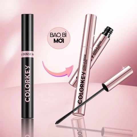 Mascara Colorkey Long & Dense Mascara Hỗ Trợ Giúp Mi Dài Và Dày 4.5g