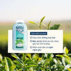 Dầu Gội Ngăn Ngừa Gàu 98% Thiên Nhiên Le Petit Marseillais Chiết Xuất Trà Xanh Hữu Cơ 250ml