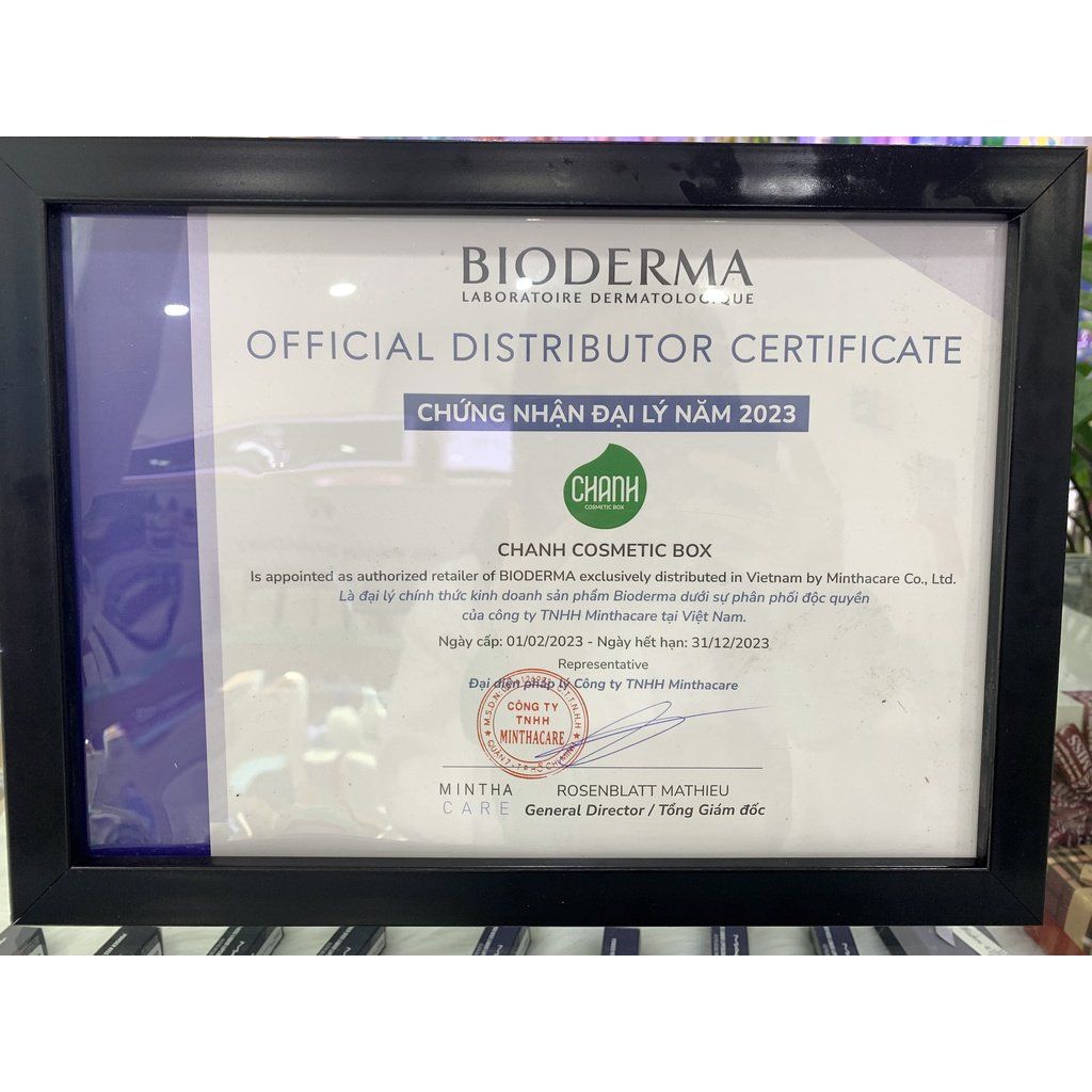 Nước Tẩy Trang Bioderma Nước Sébium H2O 500ml,250ml,100ml