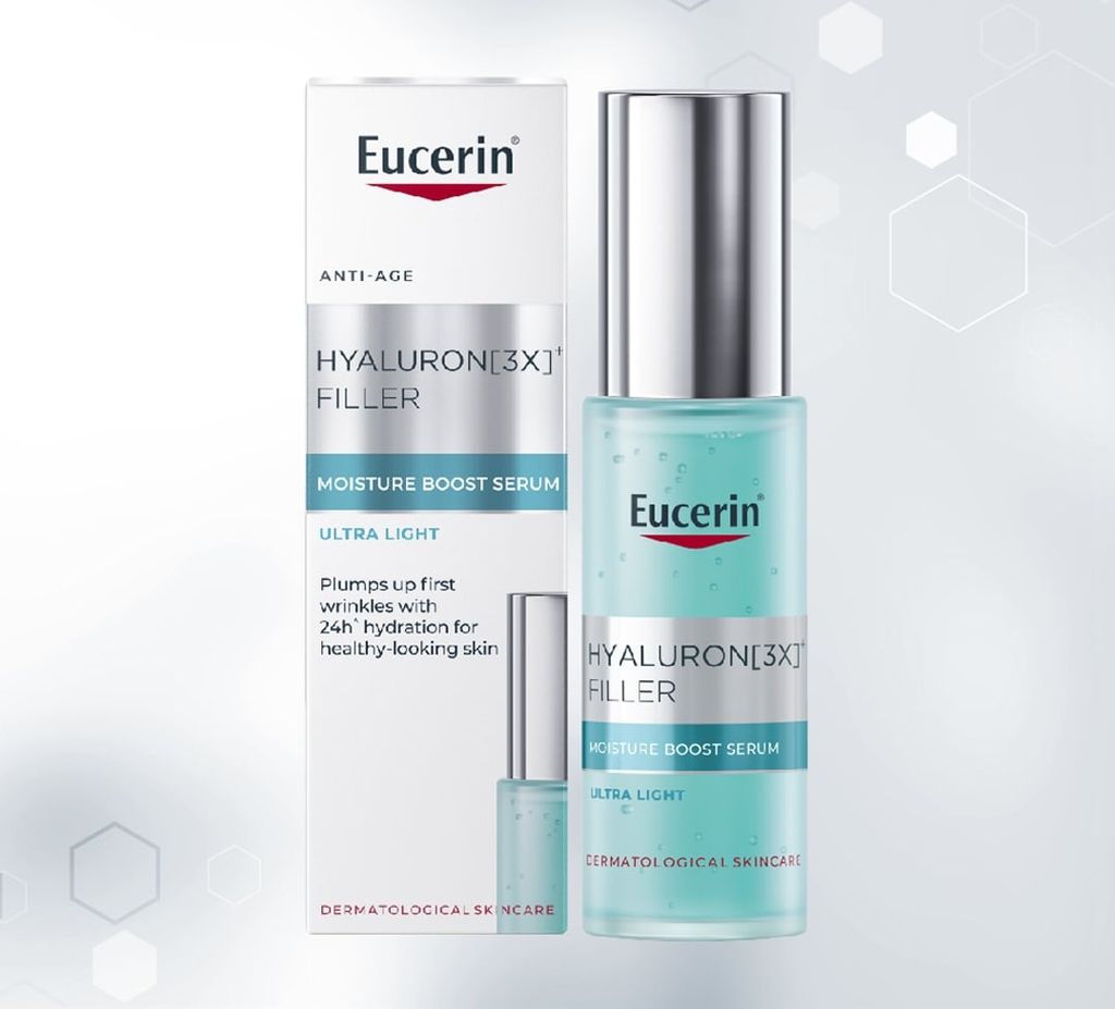 Serum Eucerin Cấp Ẩm & Ngăn Ngừa Lão Hóa 30ml Hyaluron [3X]+ Filler Moisture Booster
